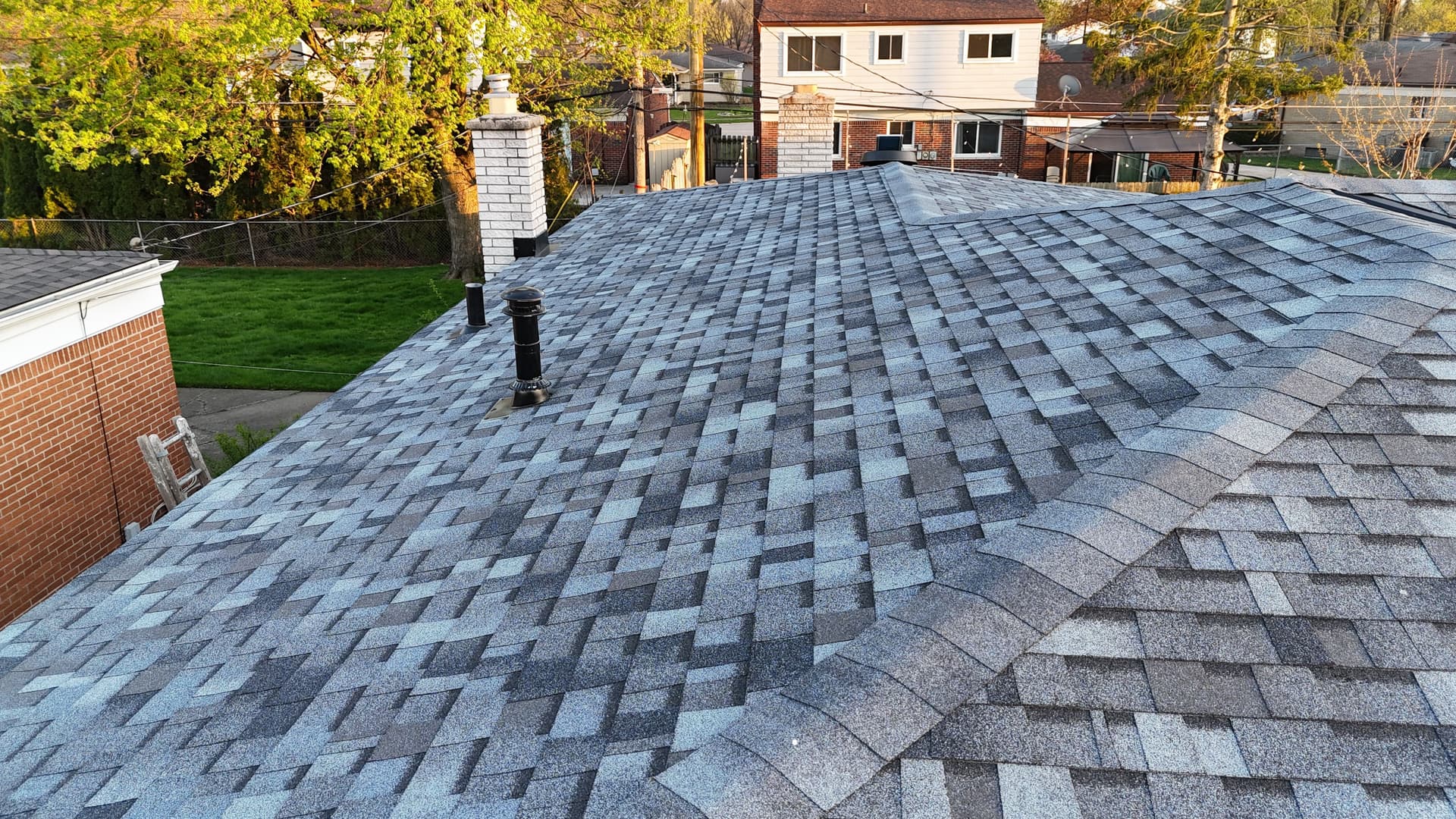 Gallery photos for Full Tear-Off Roof Replacement with Owens Corning Pacific Wave Shingles: Image #4