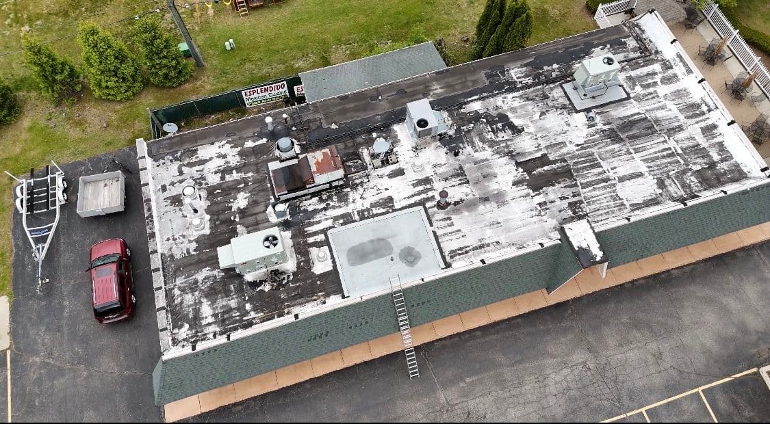 Project Flat Roof Repair and Silver Coat That Bought Years of Extra Life image
