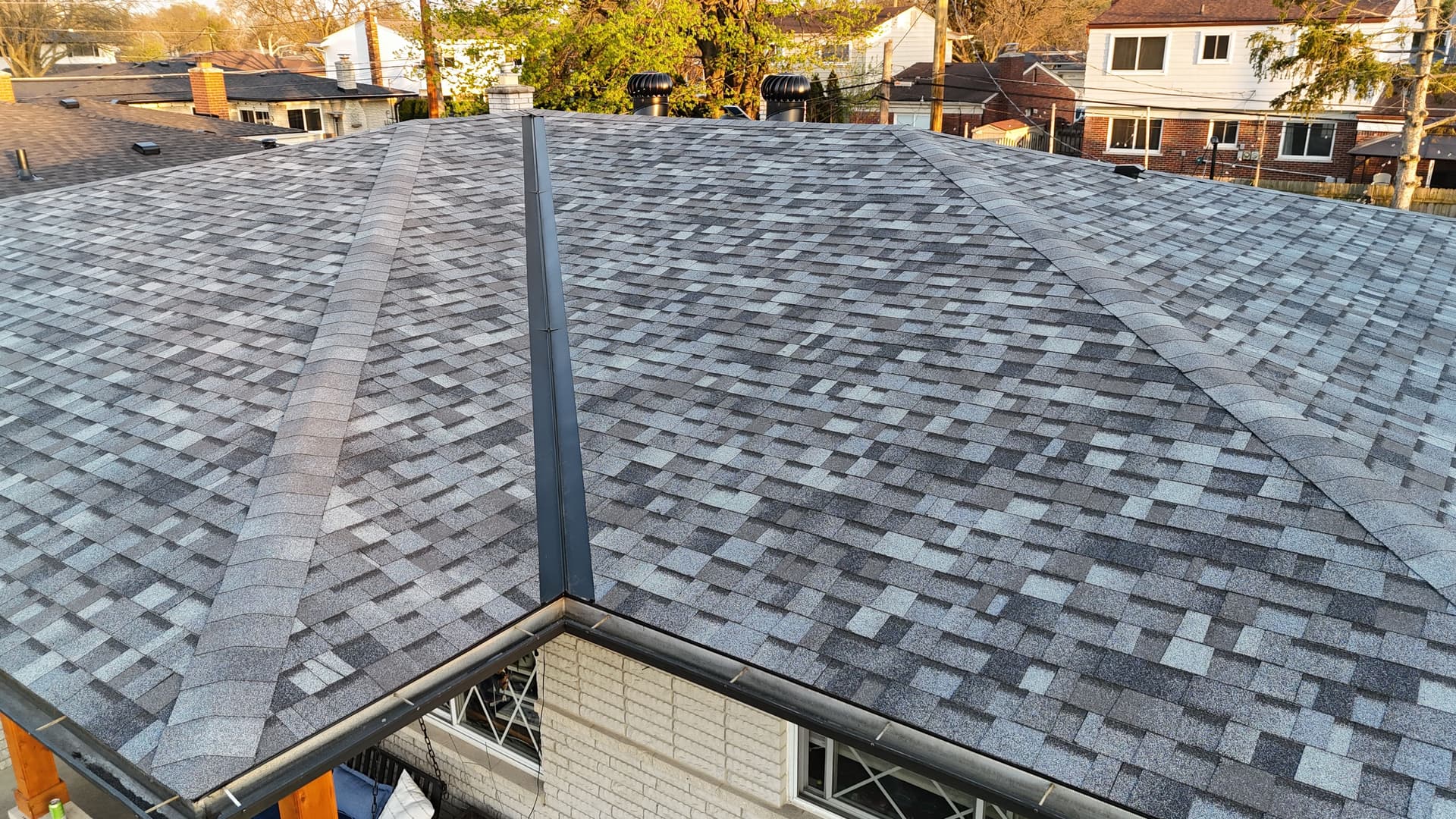 Gallery photos for Full Tear-Off Roof Replacement with Owens Corning Pacific Wave Shingles: Image #3