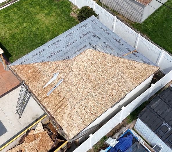 Gallery photos for Garage Roof Replacement After a Botched Install: Image #2