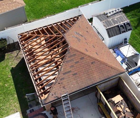 Gallery photos for Garage Roof Replacement After a Botched Install: Image #1